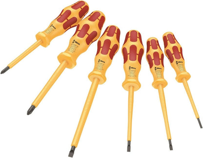 Wera 1060 i/1062 i/6 Kraftform VDE Screwdriver Set 6 Pieces 05051575001