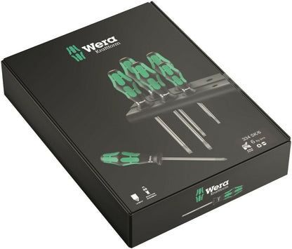 Wera 334/355 SK/6 Kraftform Plus Lasertip Screwdriver Set 05007681001