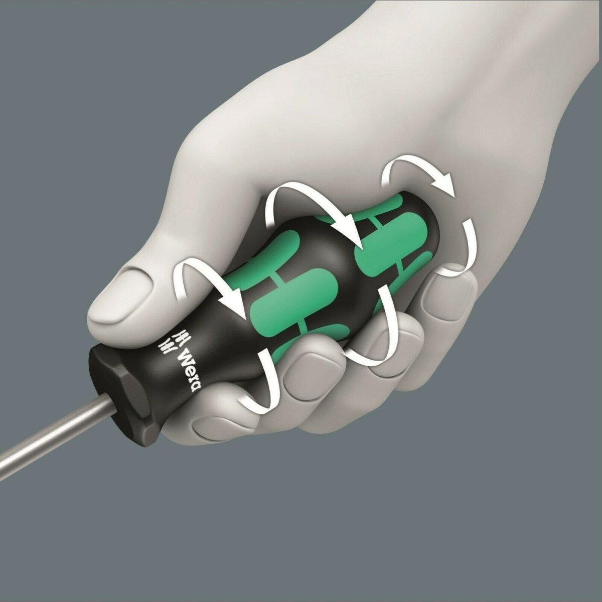 Wera 367/7 HF Kraftform Plus TORX® Screwdriver Set With Rack 7 Piece 05223161001