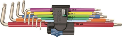 Wera 3967/9 TX SXL Multicolour HF Stainless 1 TORX® L-Key Set 05022689001