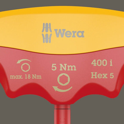 Wera 400 VDE i Hex Insulated Torque Indicator 05004981001