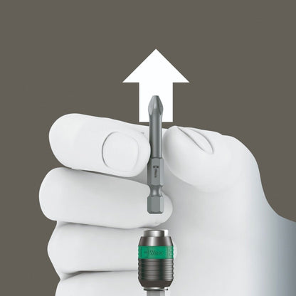 Wera 416 RA Ratcheting T-Handle Screwdriver With Rapidaptor 05023461001