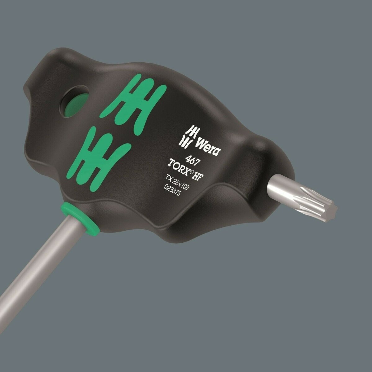 Wera 454/10 HF Set 1 Hex Plus T-Handle Screwdriver Set With Rack SAE 05023451001