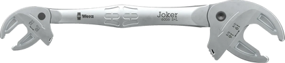 Wera 6006 Joker S/L Self-Setting Double Open-End Spanner, 10-16mm & 16-22mm (05020332001)