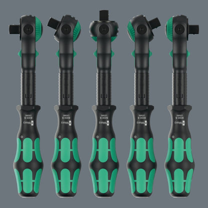 Wera 8000 B Black Edition Zyklop Speed Ratchet Wrench 3/8" Drive 05135881001