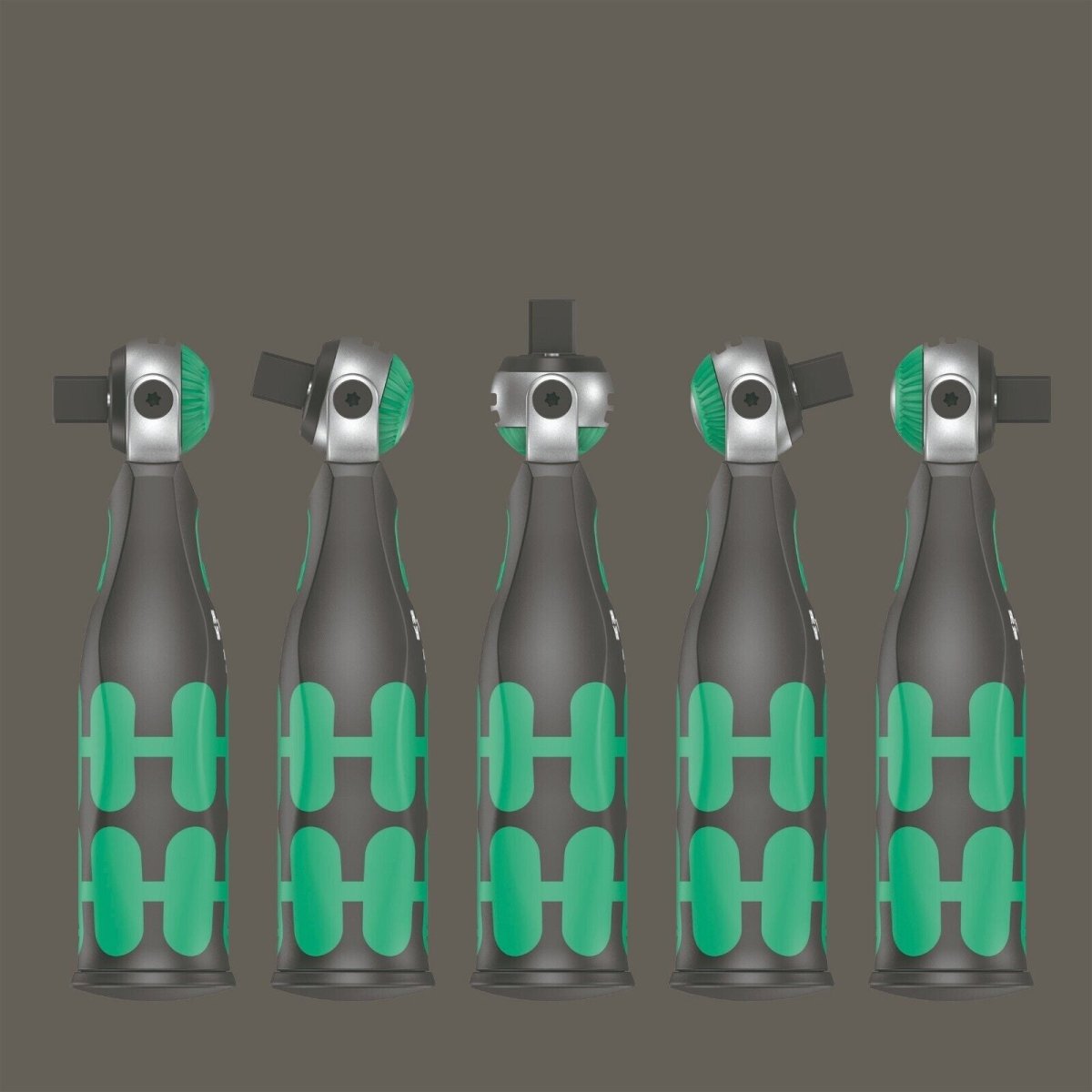 Wera 8009 Zyklop Pocket Set 3 Socket Wrench Set 3/8" Drive Metric 05004284001