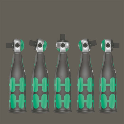Wera 8009 Zyklop Pocket Set 3 Socket Wrench Set 3/8" Drive Metric 05004284001
