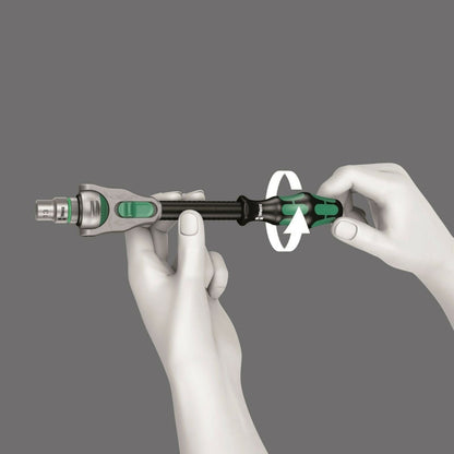 Wera 8100 SA/SC 2 Zyklop Socket Wrench Set 1/4" 1/2" Drive Metric 05160785001