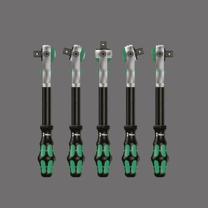 Wera 8100 SC 4 Zyklop Socket Wrench Set 1/2" Drive SAE 05003647001
