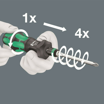 Wera 826 T Kraftform Kompakt Turbo 1 Screwdriver 05057480001