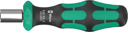 Wera 838 RA S Bitholding Ratcheting Screwdriver 1/4" Drive 05051492001