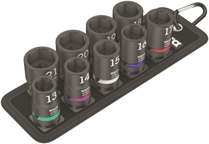Wera 8790 Belt C Impaktor 1 Socket Set 1/2" Drive Metric 05004580001