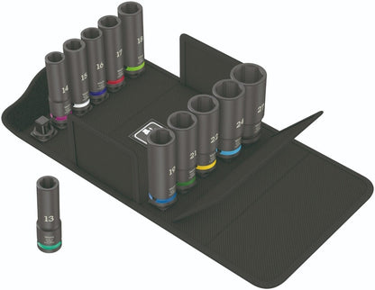 Wera 8790 C Impaktor Deep Set 1 Socket Set 1/2" Drive Metric 05004841001