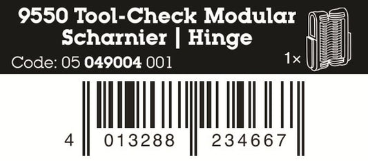 Wera 9550 Hinge For Tool-Check Modular 05049004001