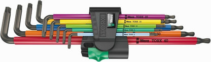 Wera 967/9 TX XL Multicolor TORX® L-Key Set 05024480001
