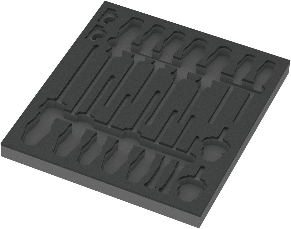 Wera 9810 Foam Insert Screwdriver Set 1 Empty 05137310001