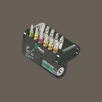 Wera Bit Check 12 Wood TX HF 1 Bits Set 12 Pieces 05057435001