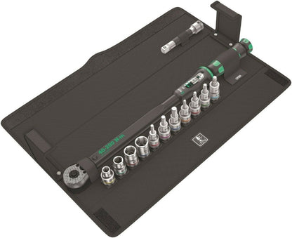Wera C3 Click-Torque Wrench Set 40 - 200 Nm 1/2" Drive 13 Pieces 05075680001