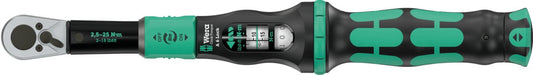 Wera Click-Torque Lock A 6 Torque Wrench 2.5 -25 Nm 1/4" Drive 05075691001
