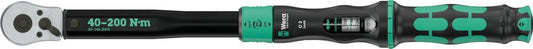 Wera Click-Torque Lock C 3 Torque Wrench 40 - 200 Nm 1/2" Drive 05075692001