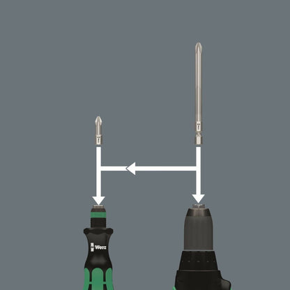 Wera Kraftform Kompakt 26 Combination Driver Magazine and Pouch Set 05051025001