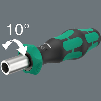 Wera Kraftform Kompakt 838 RA S Ratcheting Screwdriver Set 1 SAE 05051065001