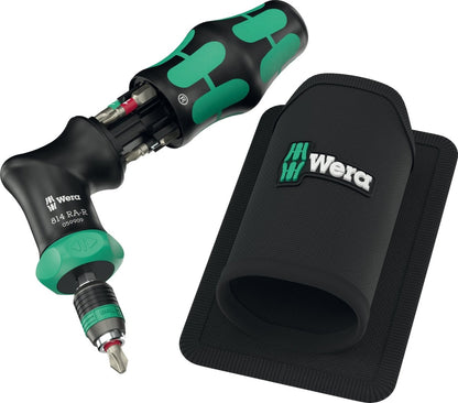 Wera Kraftform Kompakt Pistol RA-R 1 Ratcheting Screwdriver Set 05051535001