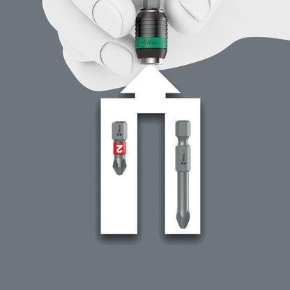 Wera Kraftform Kompakt Pistol RA-R 2 Ratcheting Screwdriver Set 05051536001