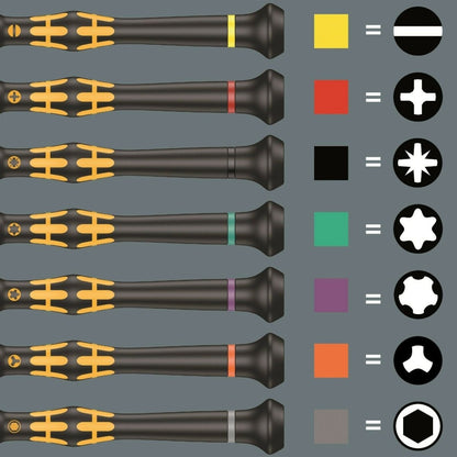 Wera Kraftform Micro ESD Big Pack 1 Precision Screwdriver Set 05134019001