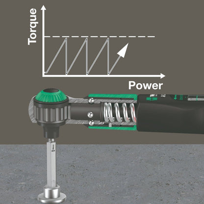 Wera Safe Torque A 2 Torque Wrench 2-12 Nm 1/4" Drive 05075801001
