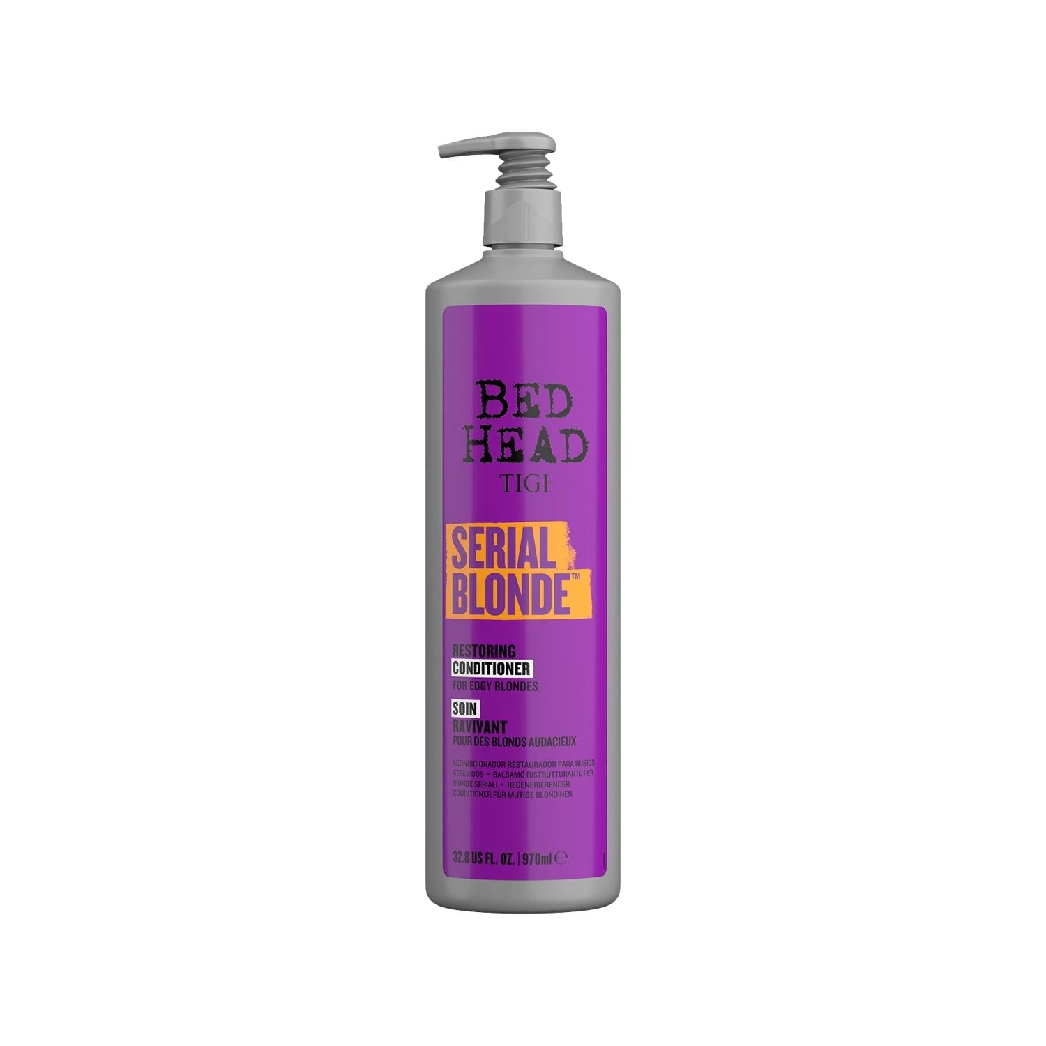 Tigi Bed Head Serial Blond Repairing Hair Cream for Blonde Hair - 32.8 fl oz - Nourishing & Large Capacity