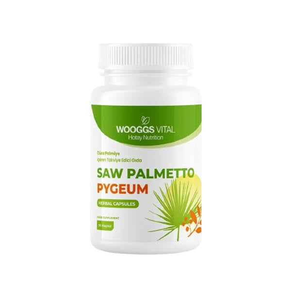 Wooggs Vital Saw Palmetto & Pygeum Dietary Supplement 90 Tablets