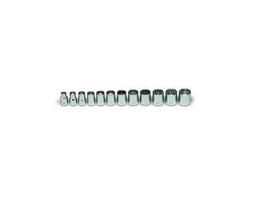 Wright Tool 12 Point Socket Set 12 Piece 3/8" Drive Metric 349