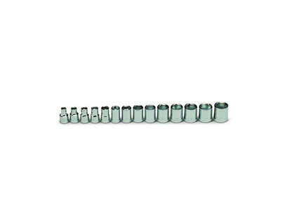 Wright Tool 6 Point Socket Set 14 Piece 3/8" Drive Metric 354