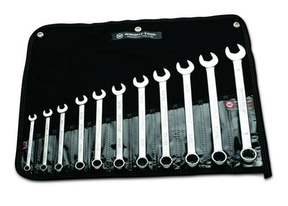 Wright Tool WRIGHTGRIP® 2.0 12 Point Combination Wrench Set 11 Piece SAE 711