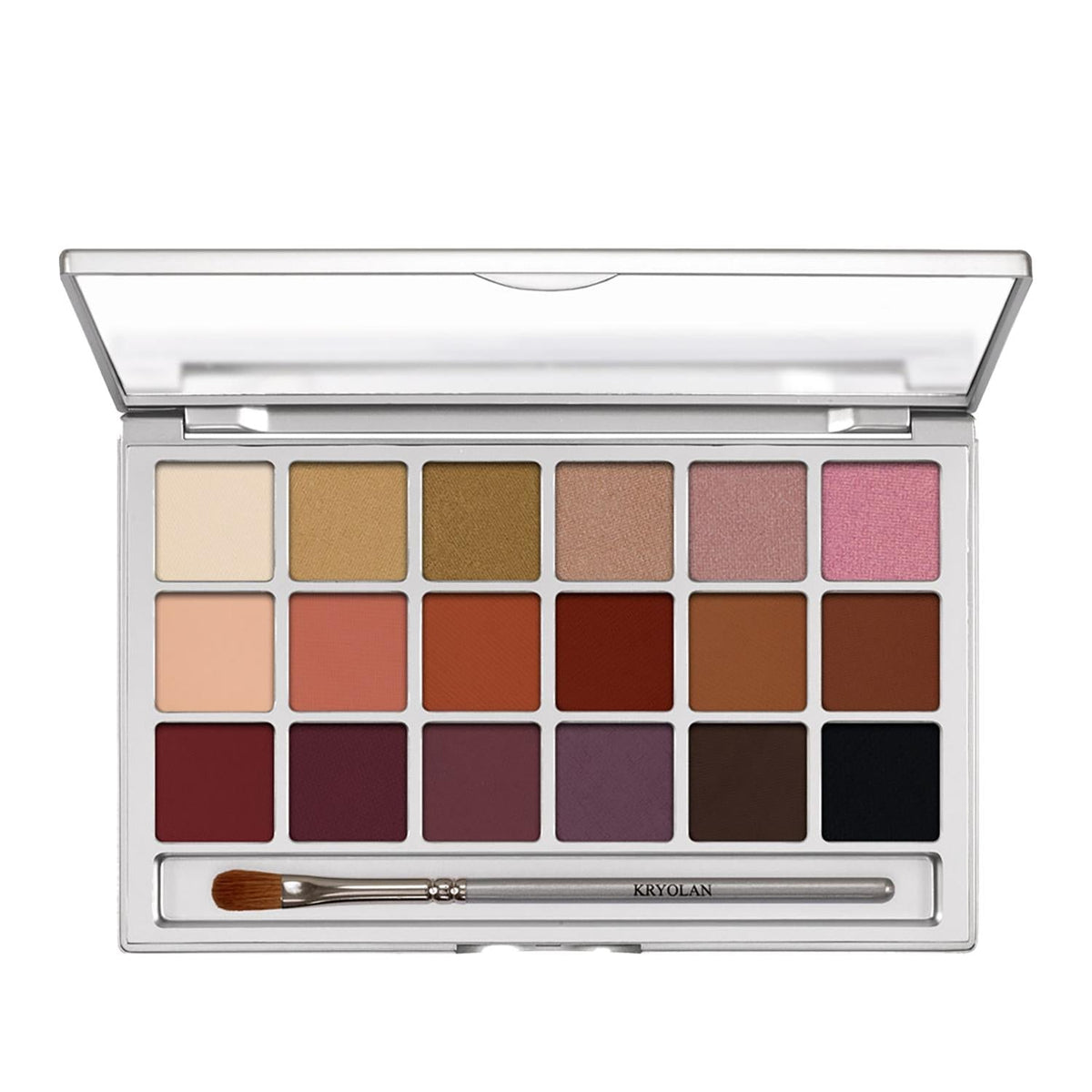 Kryolan Eye Shadow Variety 18-Color Palette V6 20g