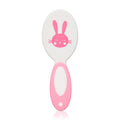 Eklips Baby Hair Brush and Comb Set - Natural Bristle Brush & Round-Tipped Comb for Gentle Infant Hair Care