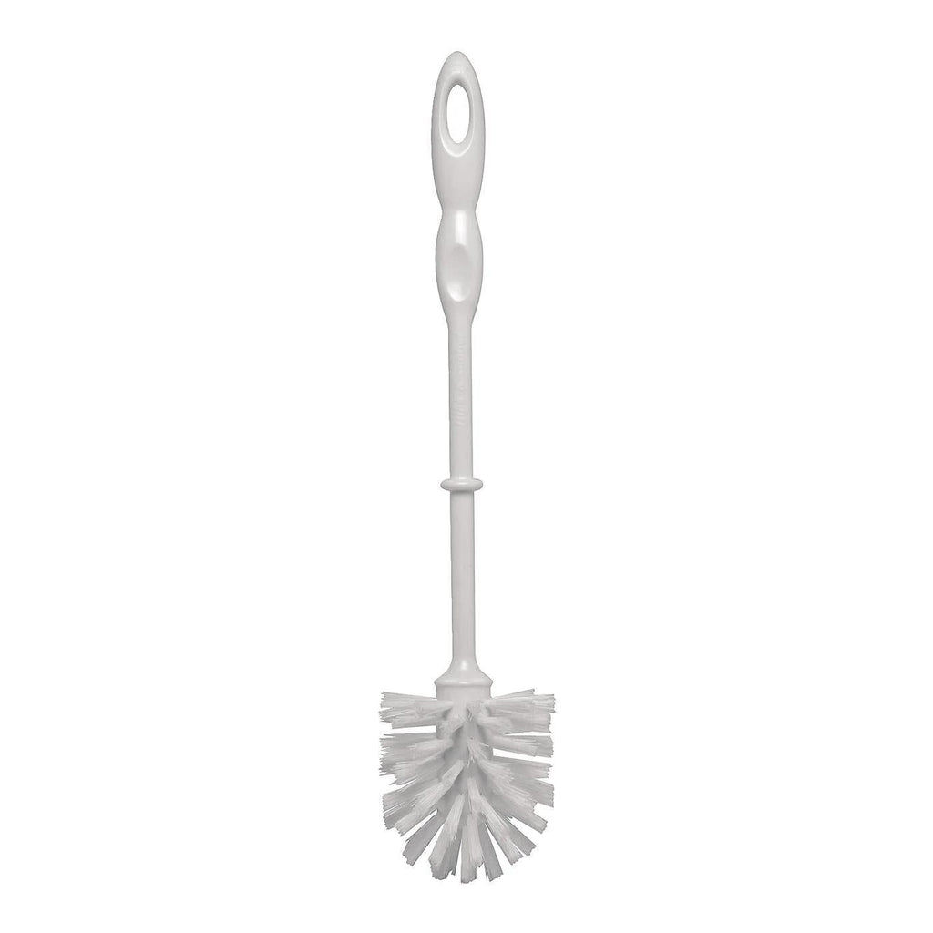 Flink Sauber White Toilet Brush for Clean Bathrooms