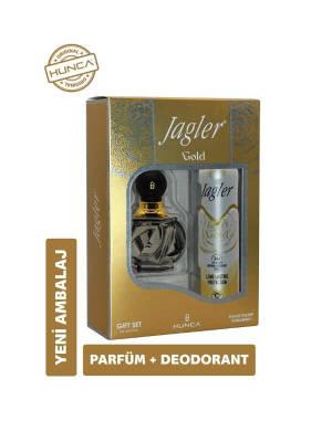 Jagler Gold Women's Perfume & Deodorant Set: Long Lasting Floral Fragrance & Odor Protection - Perfect Gift for Her
