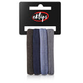 Eklips Large Towel Hair Ties Gentle Hold Assorted 4-Pack