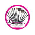 Nascita Professional Black Makeup Brush Set for Flawless Application