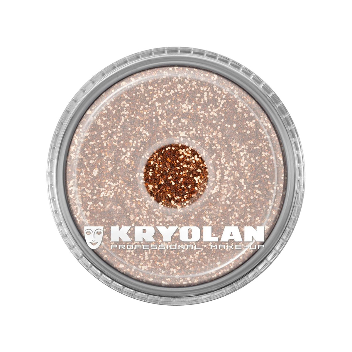 Kryolan Polyester Glimmer Medium Copper Glitter 4g