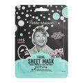 Petite Maison Charcoal Sheet Mask: Purifying & Detoxifying Black Paper Facial Mask with Pink Pomelo - Blemish Control & Skin Detox