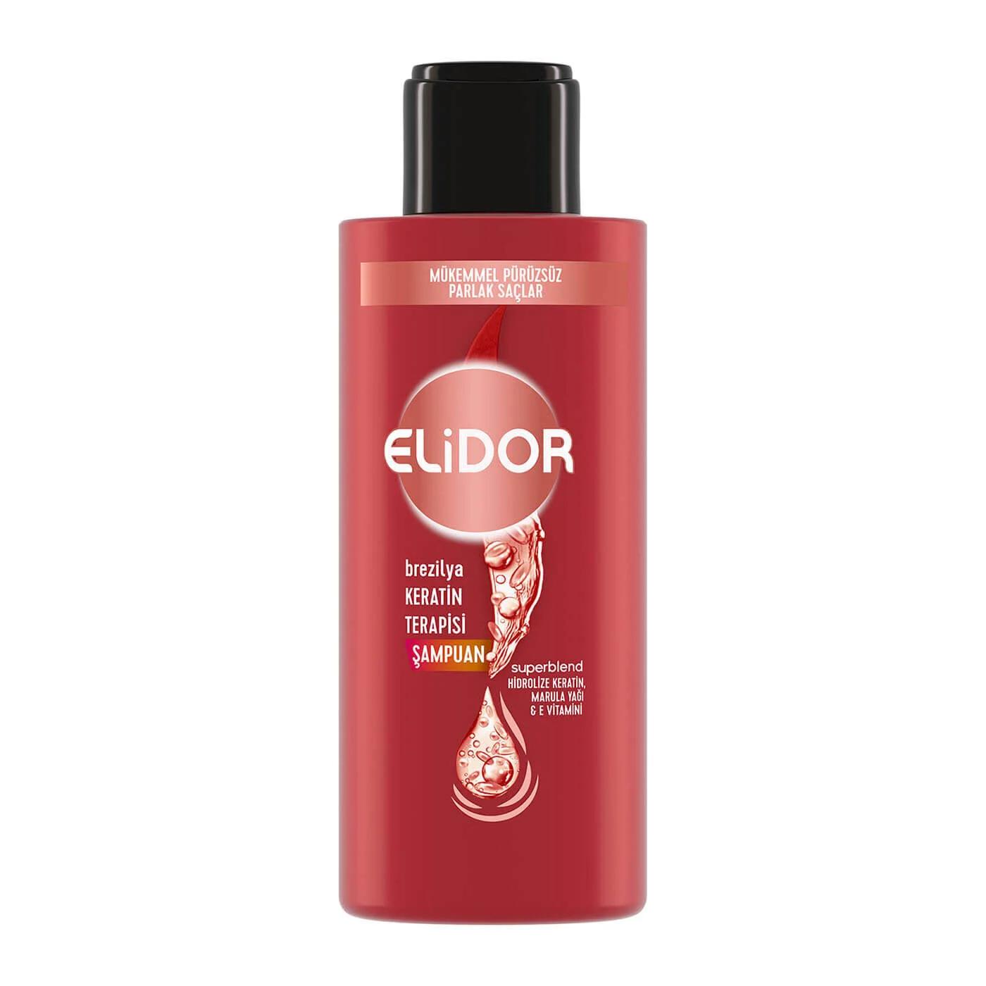 Elidor Keratin Shampoo Travel Size for Smooth Hair 90ml