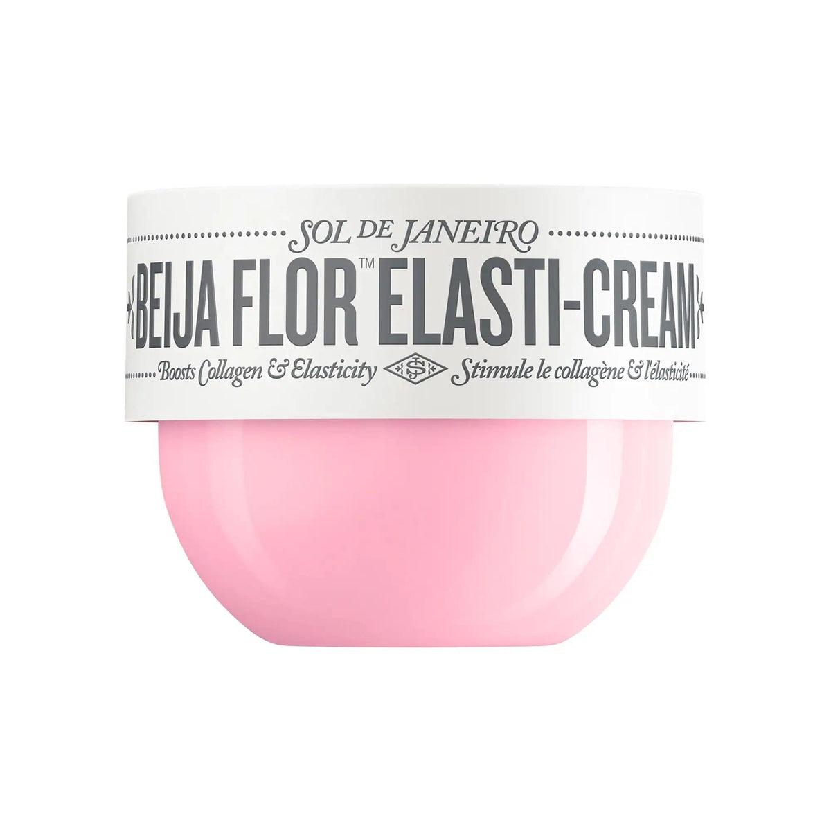 Sol de Janeiro Mini Beija Florª Vegan Collagen Body Cream: Plumping Bio-Retinol & Squalane for Hydrated, Elastic, Anti-Aging Skin with Brazilian Jasmine Scent