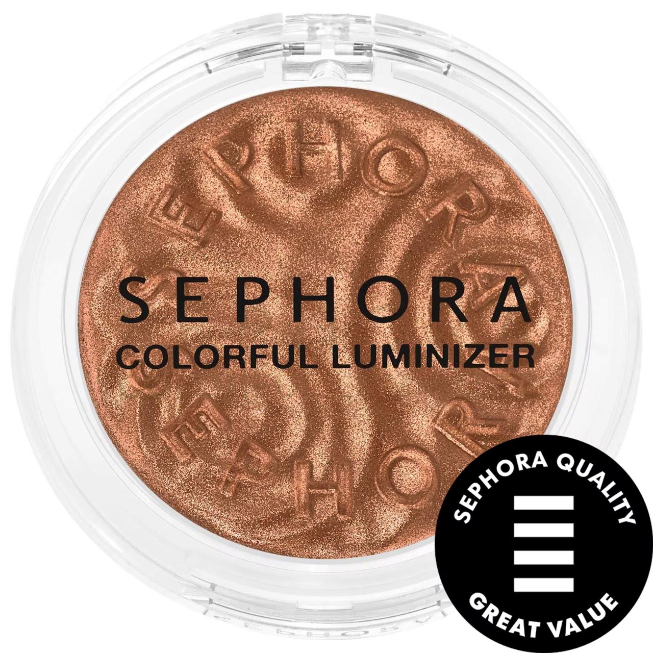 Sephora Colorful¨ Powder Highlighter:  Radiant, Vegan, Cruelty-Free Illuminating Powder for Buildable, Long-Lasting Glow