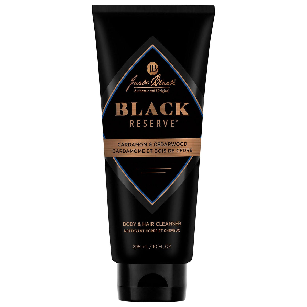 Black Reserve Body & Hair Cleanser - Sulfate-Free, Gentle Cleansing for Body and Hair, Lavender & Bergamot Scent