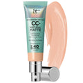 CC+ Cream Natural Matte Foundation with SPF 40 - Full Coverage, Vegan, Non-Comedogenic