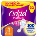 Orkid Platinum Normal Hygienic Pads for Light Flow - 32 Count
