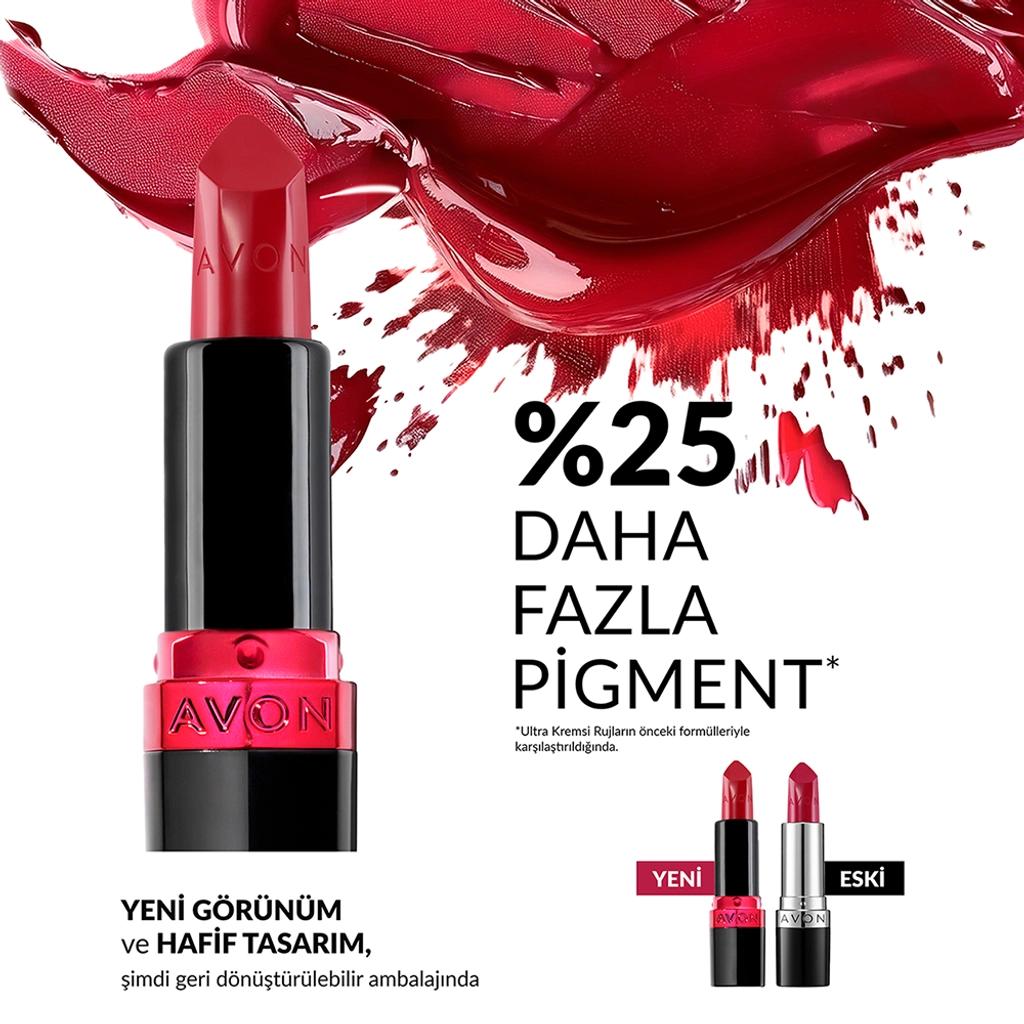Avon Ultra Creamy Lipstick in Pink Dream Hydrating Formula
